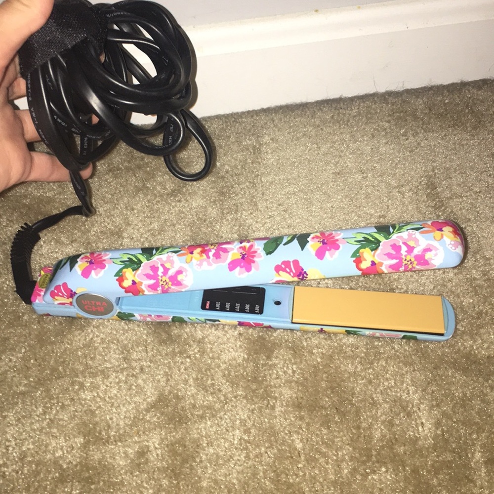 ULTRA CHI HAIR STRAIGHTENER FLORAL